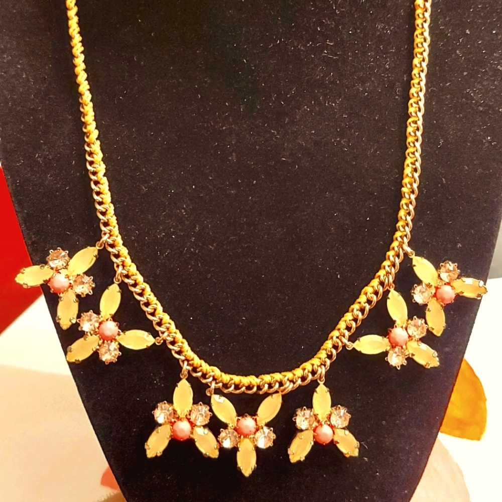 Crewcuts by J. CREW Floral necklace